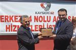 İl Sağlık Müdürlüğü’nden Büyükkılıç’a Plaket