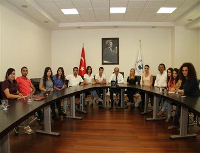 Azerbaycanlı Öğrencilerden Rektör Bağcı’ya Ziyaret