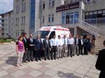 BARTIN VALİSİ - Vali Çınar İl Sağlık Müdürlüğüne Ambulans Teslim Etti