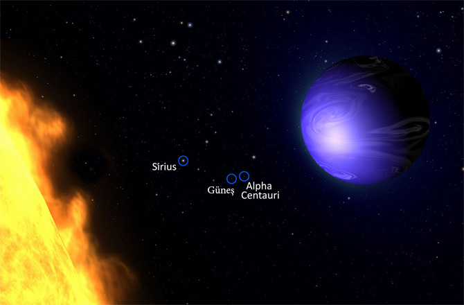 Hubble gözlerini ‘mavi gezegen’in üzerine dikti