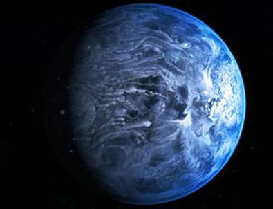 Hubble gözlerini ‘mavi gezegen’in üzerine dikti