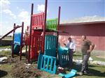 Köy Okullarında Park Yapım Çalışmaları Başladı