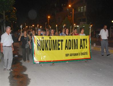 Bdp’den ‘hükümet Adım At’ Yürüyüşü