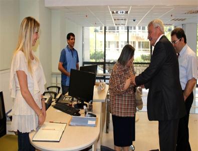 Çankaya Belediye Başkanı Tanık Çözüm Merkezi’nde