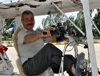 Fransa’dan Bolu’ya Güneş Enerjili Bisikletle Geldi