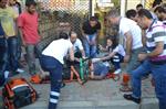 YÜKSEK GERİLİM HATTI - Elektrik Çarpan İşçi Hastaneye Kaldırıldı