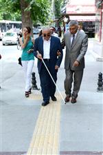 Engelli Yol Çizgisini Birlikte Test Ettiler