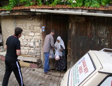 Babuk Bey Aşevi'nden Köylere Erzak Yardımı