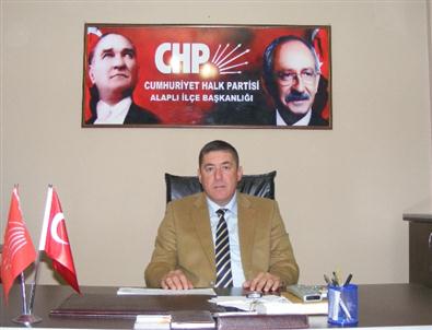CHP Alaplı İlçe Başkanı Nuri Tekin, Görevinden İstifa Etti