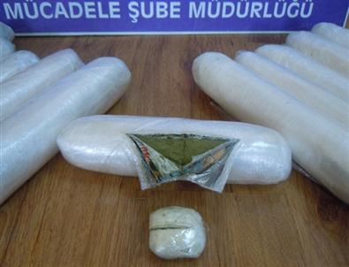 Erzurum’da 5 Kilo 219 Gram Esrar Ele Geçirildi