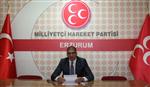 Mhp Erzurum İl Başkanı Zekai Kaya'nın Açıklaması