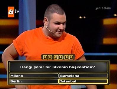 Yarışmacının bu yanıtı herkesi şoke etti