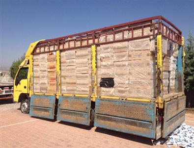 15 Bin Karton Gümrük Kaçağı Sigara Jandarmaya Takıldı