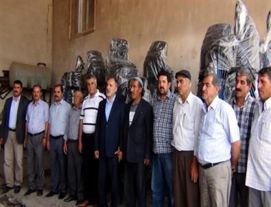 Erciş Belediyesi’nden Belde ve Köy Taziye Evlerine Malzeme Yardımı