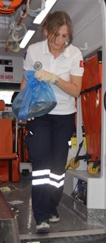 Kazada Sürücünün Ayağı Koptu