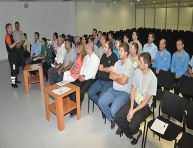 Merinos AKKM Personeline ‘Temel Afet Bilinci’ Eğitimi Veriliyor