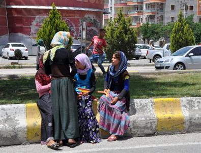 Suriyeli Sığınmacılar Batman'da Dileniyor