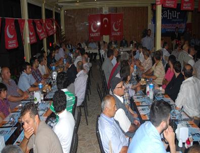 Saadet Partisi Genel Başkanı Mustafa Kamalak Giresun'da Partisinin Geleneksel Sahur Programına Katıldı