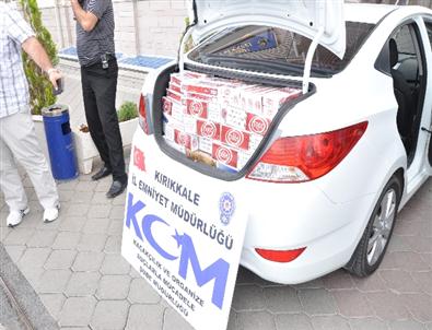 Kırıkkale’de 6 Bin Paket Kaçak Sigara Ele Geçiririldi