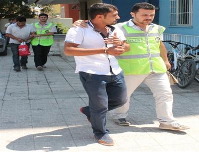 Vinçle 45 Ton Ağırlığındaki Doğalgaz Borularını Çaldı