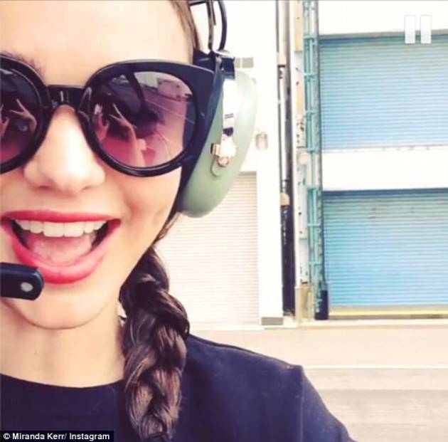 Miranda Kerr Pilot Oldu