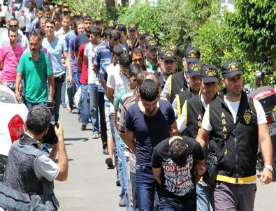 Pkk Tehdidi İle Kontör Dolandırıcılığı Yapan 33 Kişi Yakalandı