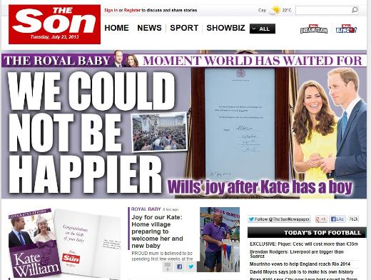 İngiltere'de 'Küçük Kral' heyecanı