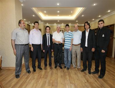 Başkan Sakallı Lys Eskişehir Sayısal Şampiyonunu Ağırladı