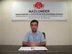 MAZLUMDER - Mazlumder Sakarya Şube Başkanı Şentürk: