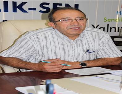 Türk Sağlık Sen Manisa Şube Başkanı Mustafa Genç: