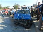 Düzce’de Traktörle Otomobilin Karıştığı Kazada 4’ü Çocuk 8 Kişi Yaralandı