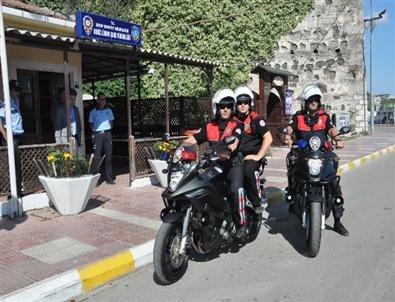 Sinop'ta Motosikletli Polis Timi Kuruldu