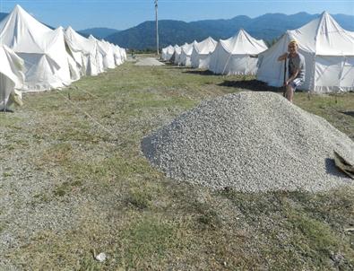 Düzce’de Fındık İşçilerine 7 Bölgede Çadır Kent Kuruluyor