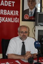 Sp Diyarbakır İl Başkanı Bozan'dan Gündeme İlişkin Açıklama