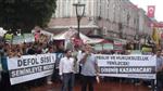 Bartın'da Mısır Darbecileri Protesto Edildi