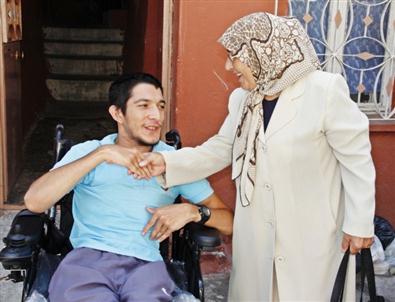 Hayırsever Vatandaştan Engelli Desteği