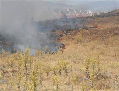 Seydişehir'de Ot Yangını