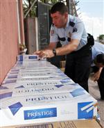 Aksaray’da 53 Bin Paket Kaçak Sigara Ele Geçirildi