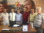 ALİ FUAT ATİK - Ulus Kaymakamı Ali Fuat Atik’den Ak Parti İl Başkanlığına Veda Ziyareti