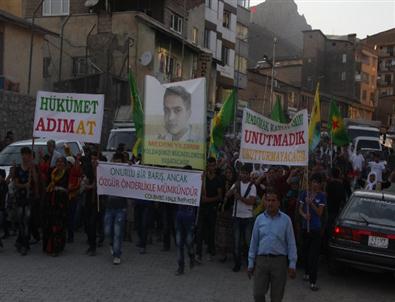 Hakkari Bdp’den “hükümet Adım At” Yürüyüşü