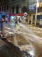 Ayvalık Belediyesi’nden İlçe Merkezine Dezenfekte Operasyonu