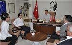 AHMET DEMIRCI - Mardin Valisi Cengiz, Derik İlçe Emniyet Amiri Kılıç'ı Ziyaret Etti