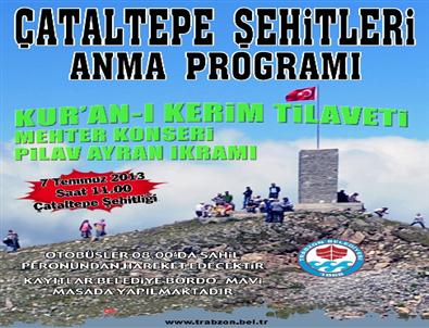 Trabzon’da Çataltepe Şehitleri Anılacak