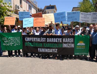 Mursi’ye Destek İçin Basın Açıklaması Yapıldı