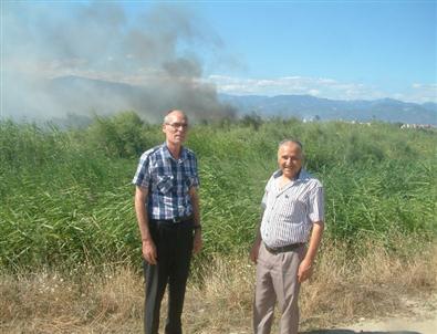 Sahilindeki Makilik Yangını Korkuttu