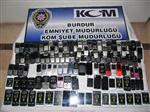 Burdur'da 128 Adet Kaçak Telefon Ele Geçirildi