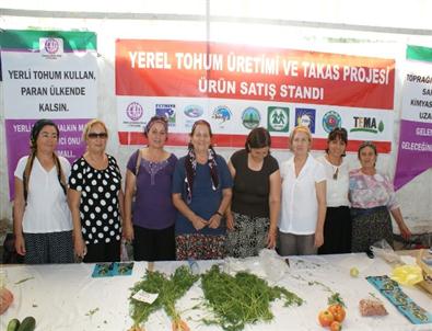 Fethiye’de Tohum Takasından Elde Edilen Ürünler Kapışıldı