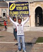 (özel Haber) Evlenmek İçin Eylem Yaptı