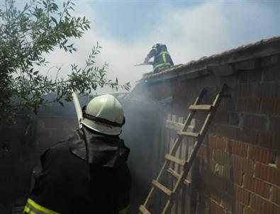Soma’da Dualar Köyünde Yangın