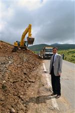 İDRIS NAIM ŞAHIN - Çambaşı Karayolu Genişletme Çalışmaları Başladı